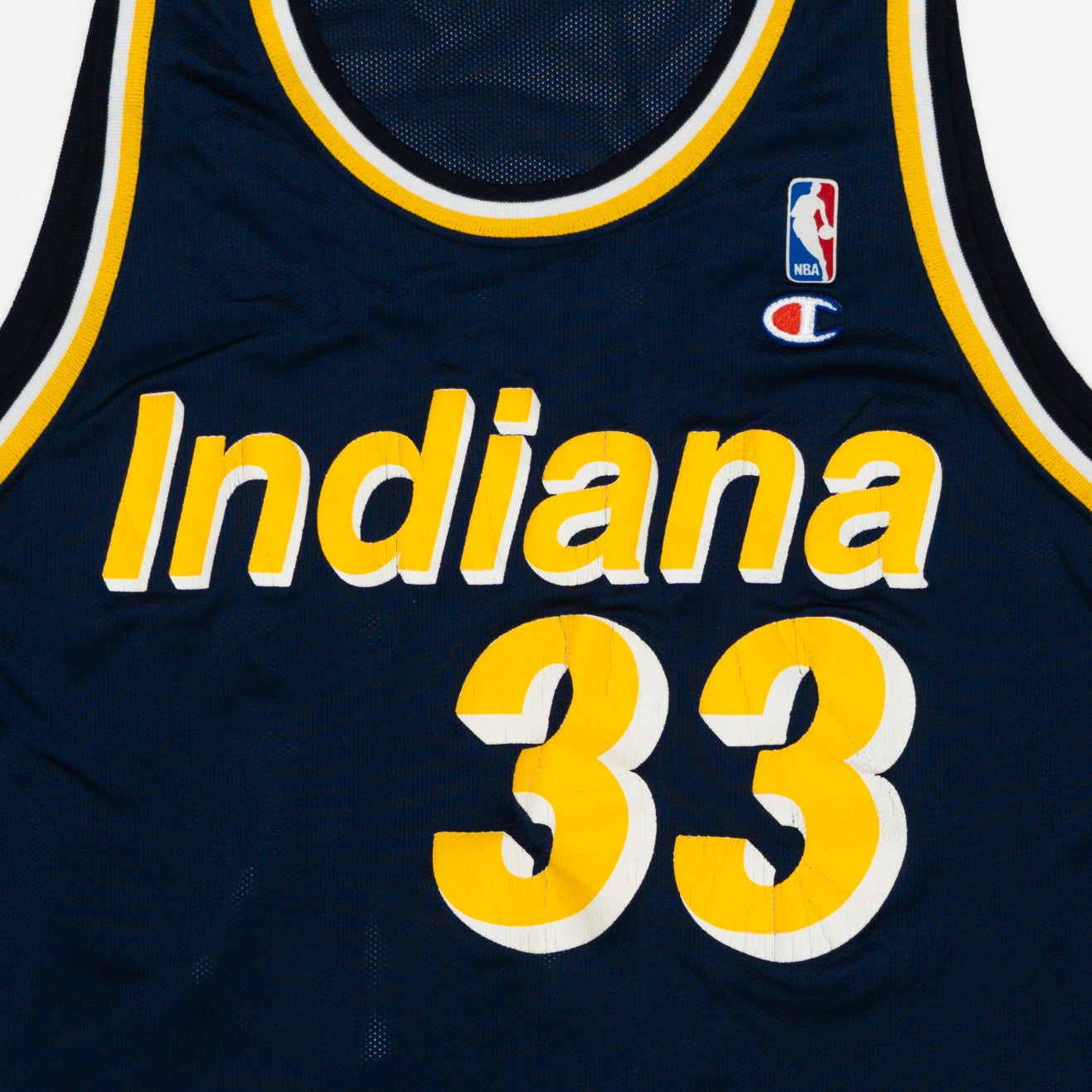 Vintage 90s Indiana A. Davis 33 Champion NBA Jersey (L) | Rebalance Vintage.