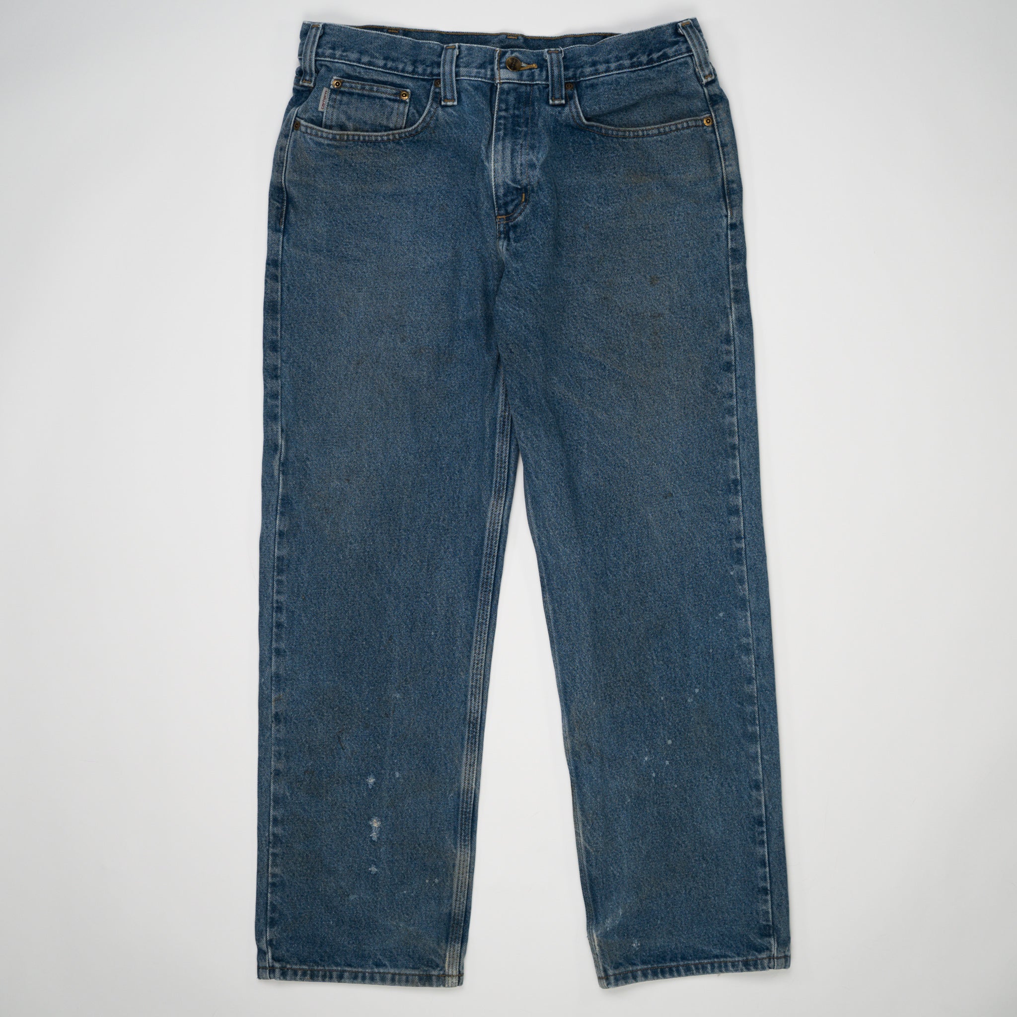 Vintage Blue Workwear Carhartt Jeans (34 x 30) | Rebalance Vintage.
