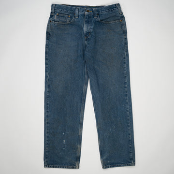 Vintage Blue Workwear Carhartt Jeans (34 x 30) | Rebalance Vintage.