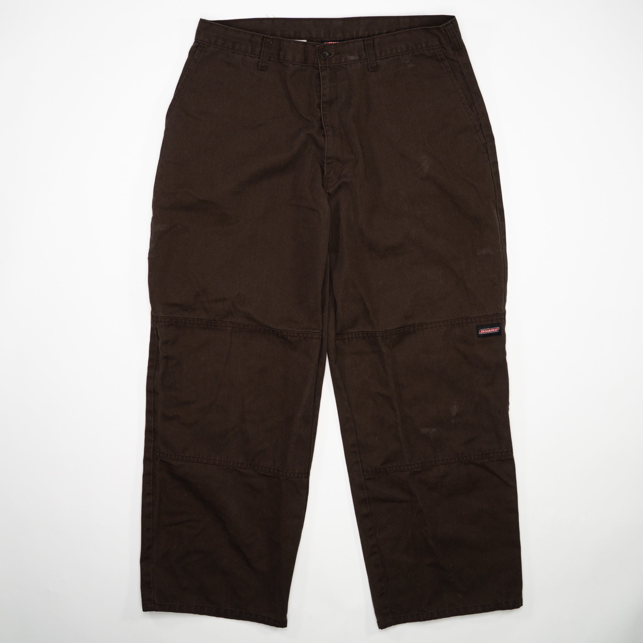 Vintage Brown Dickies Double Knee Workweawr Pants (36 x 30)