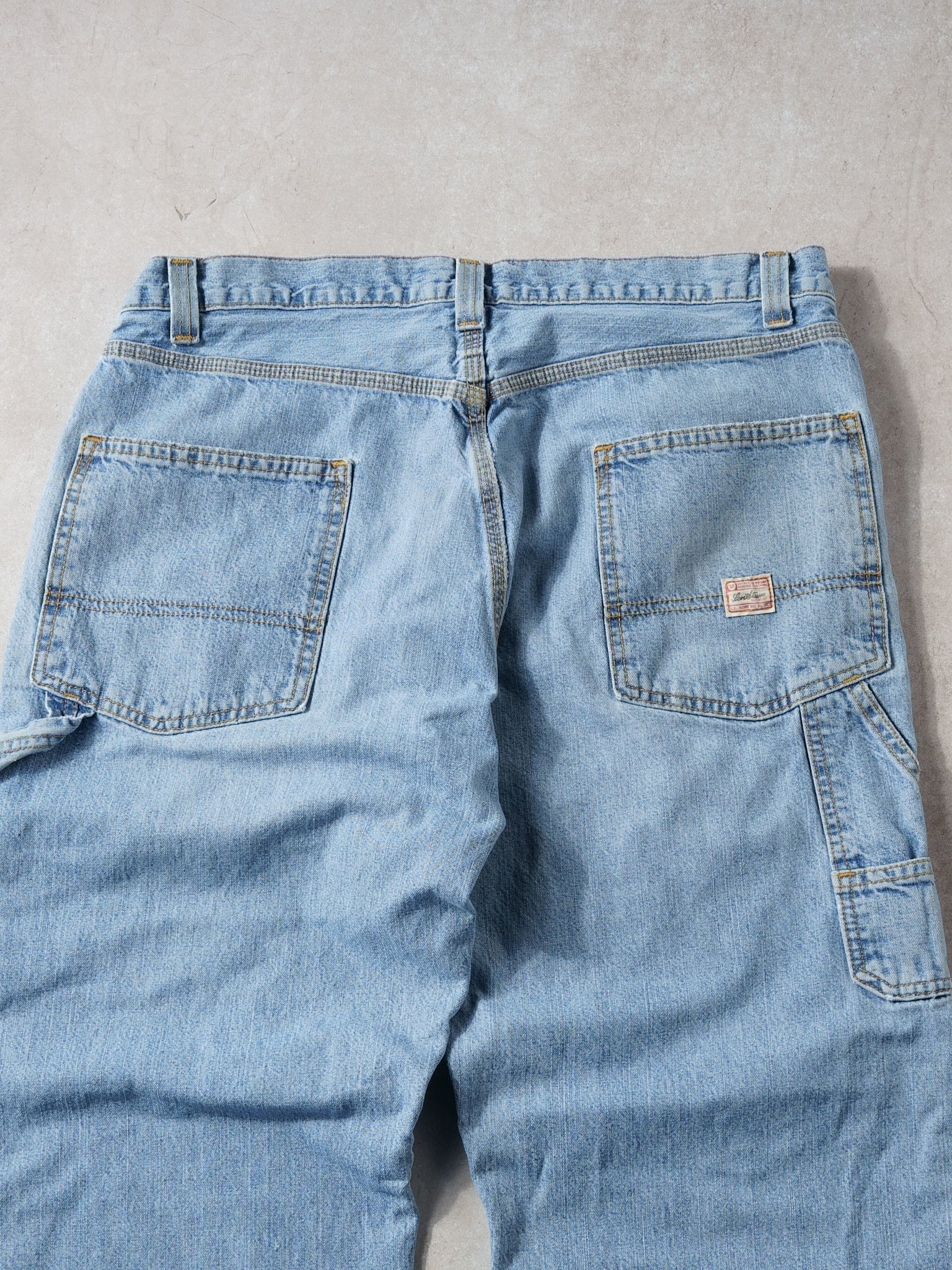 Vintage 90s Light Wash Levi's Denim Carpenter Pants (36x31)