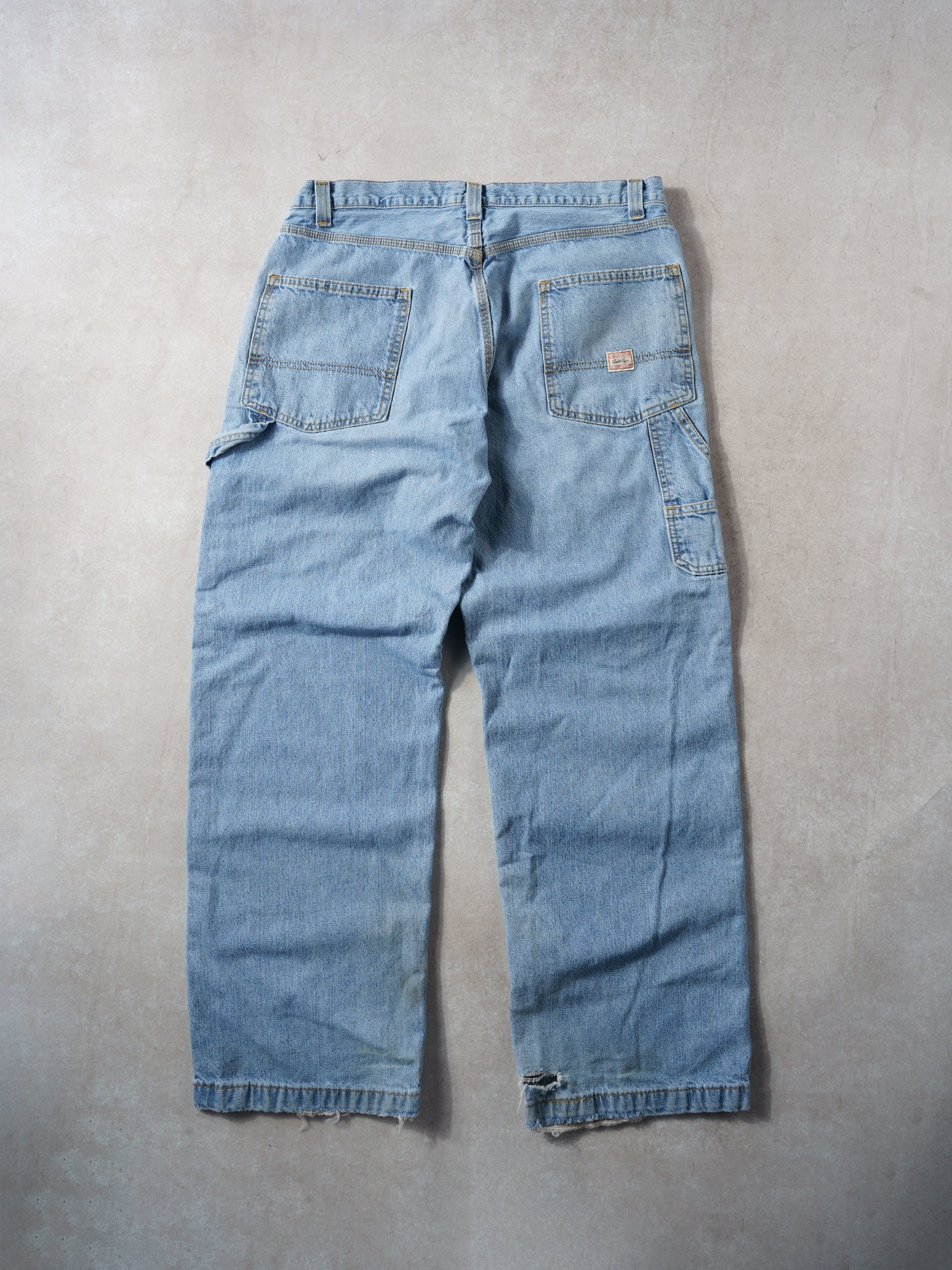 Vintage 90s Light Wash Levi's Denim Carpenter Pants (36x31)