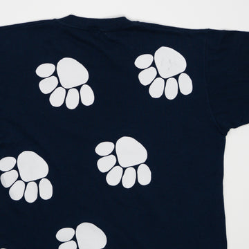 Vintage 90s Penn State Nittany Lions Paw Print Tee (M) | Rebalance Vintage.
