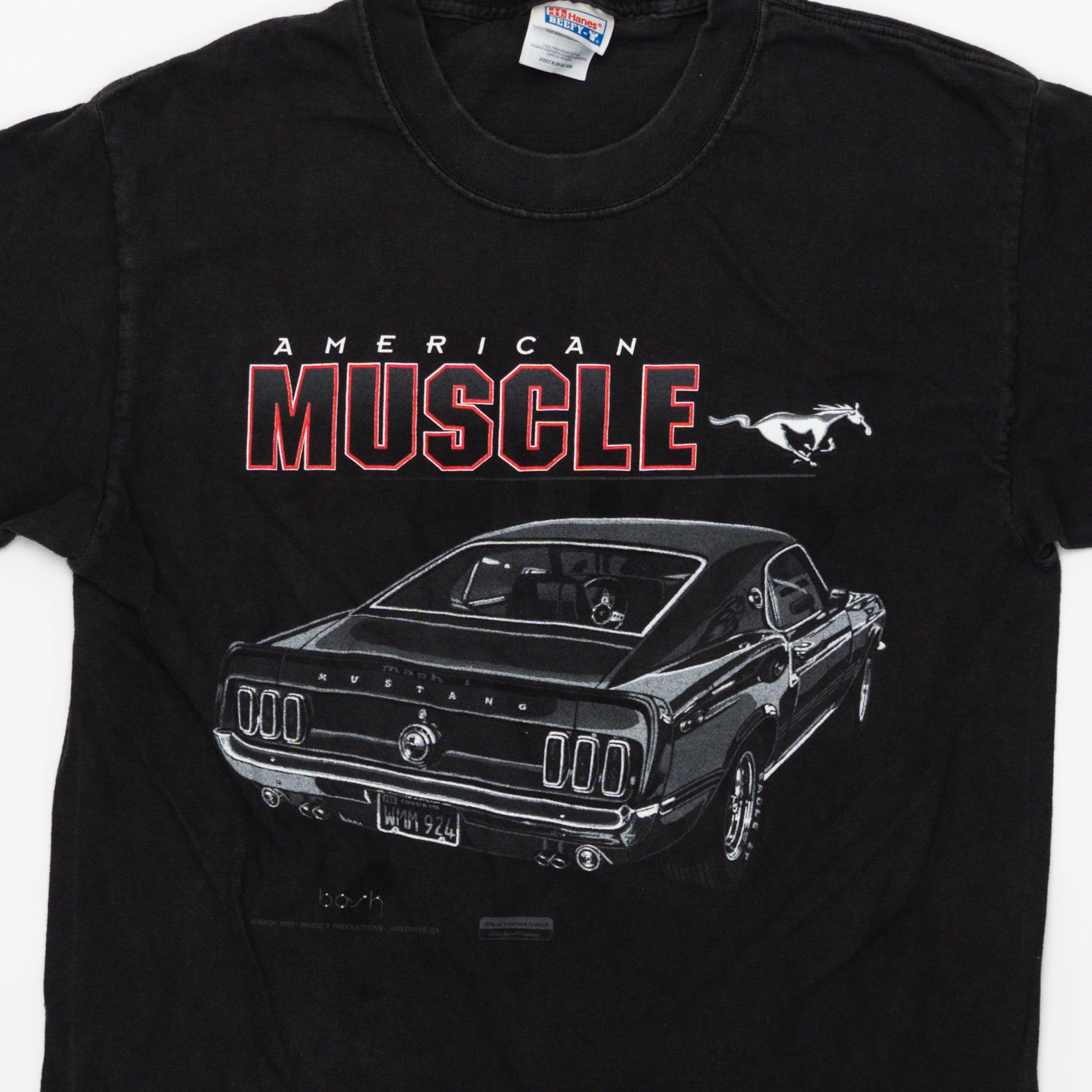 Vintage '95 American Muscle Mustang Tee (S/M) | Rebalance Vintage.
