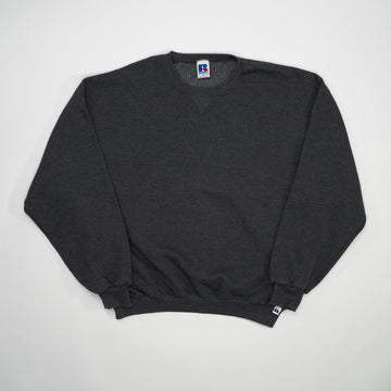 Vintage Dark Grey Russell Athletics Crewneck 2.0 (XL) | Rebalance Vintage.