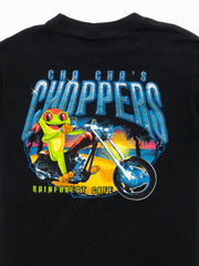 Vintage Black Rainforest Cafe Choppers Tee (XS)