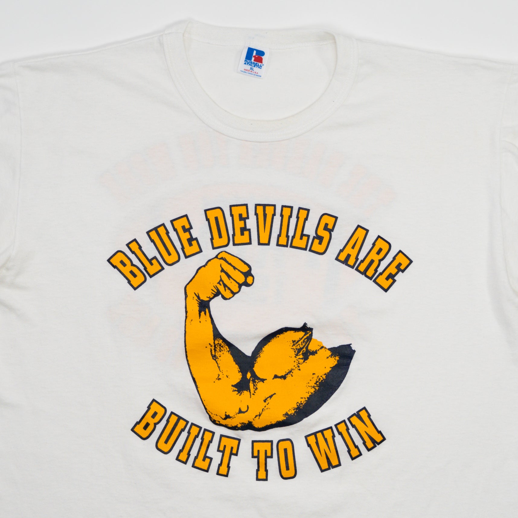 Vintage '97 Blue Devils Russell Athletics Single Stitch Tee (L)