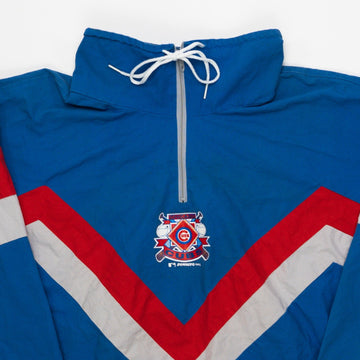 Vintage RARE ’92 Chicago Cubs ¼ Zip Pullover Jacket (L) | Rebalance Vintage.