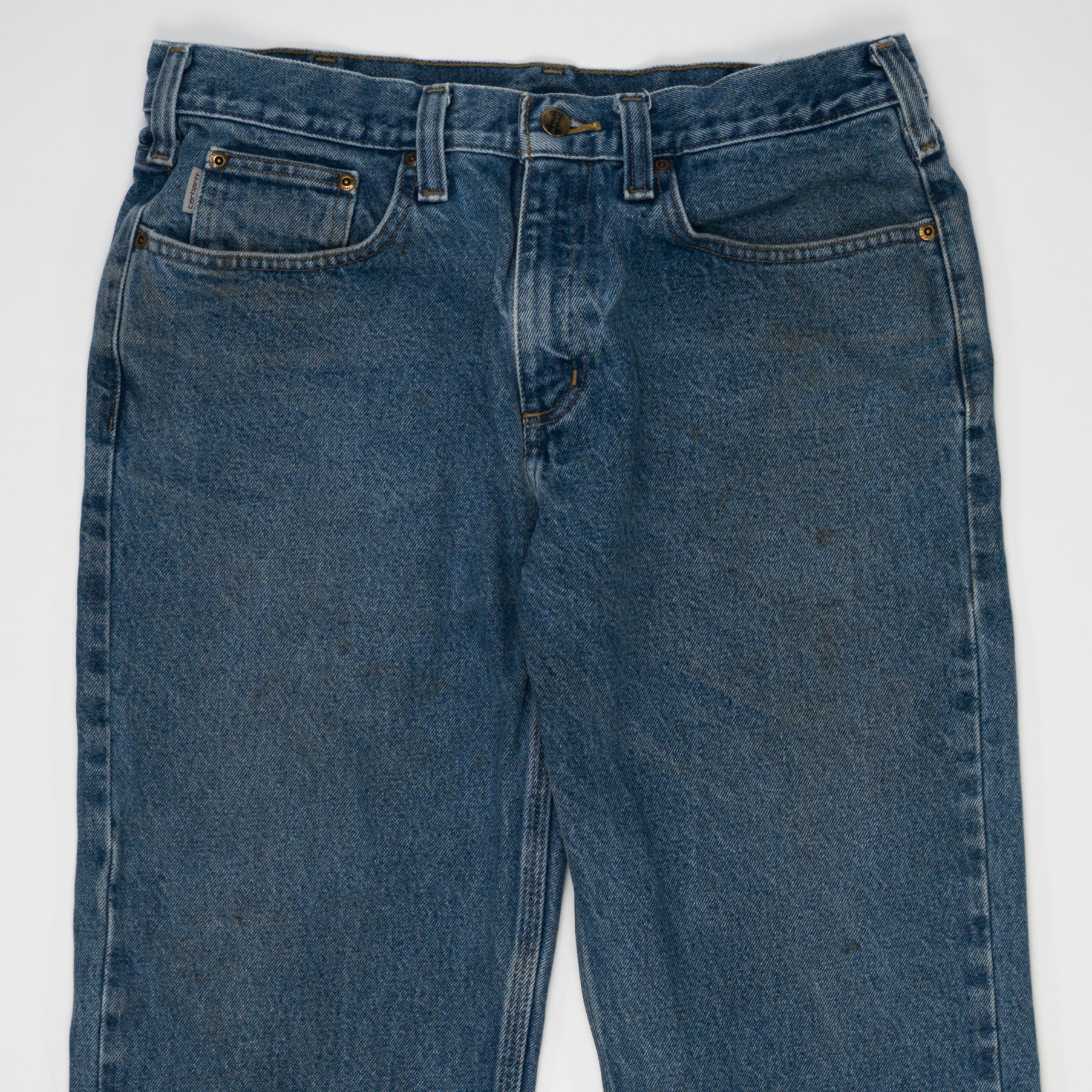 Vintage Blue Workwear Carhartt Jeans (34 x 30) | Rebalance Vintage.