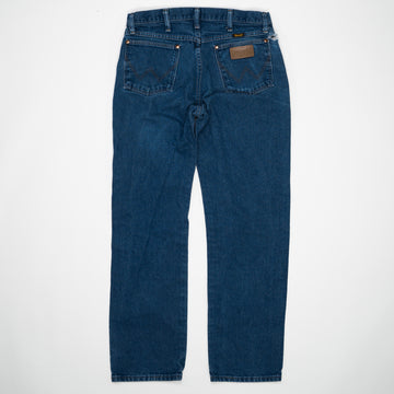 Vintage Dark Blue Wrangler Jeans (32 x 32) | Rebalance Vintage.