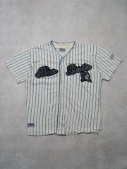 Vintage 90s Duke University Blue Devils Baseball Button Up (M)