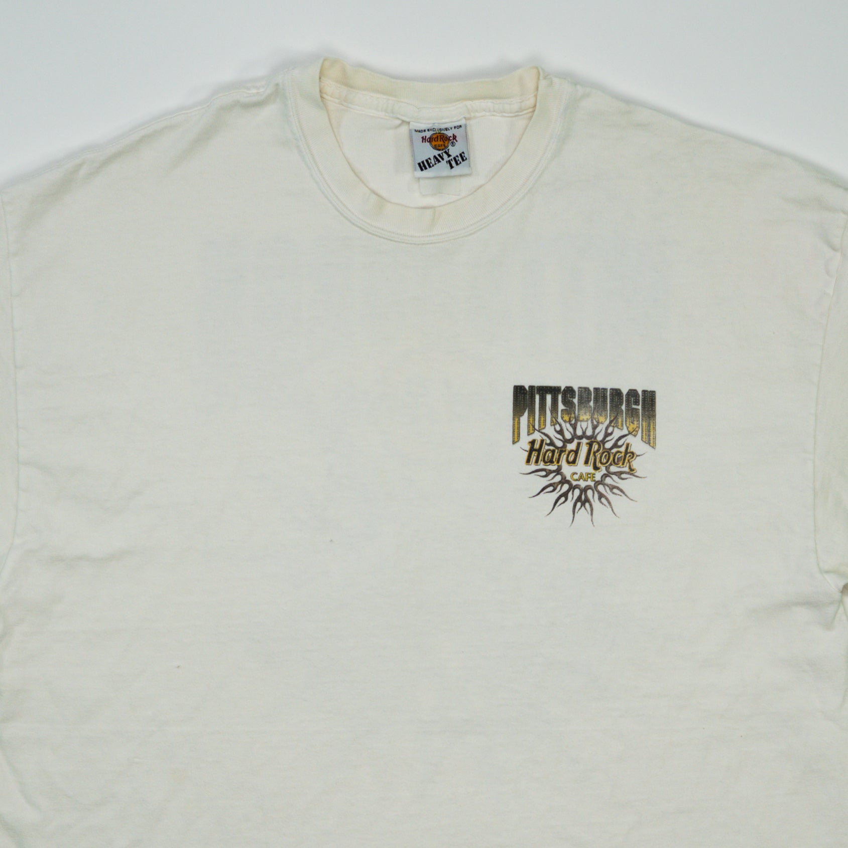 Vintage Cream Pittsburgh Hard Rock Cafe Guitar Tee (M/L)