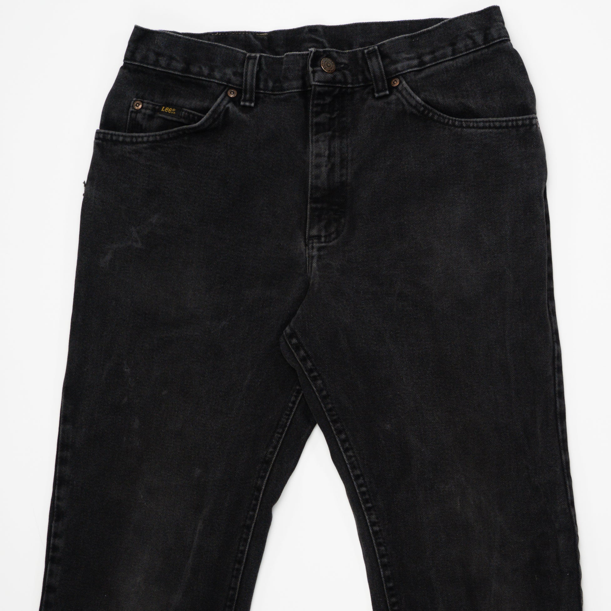 Vintage Black Lee Jeans (32 x 31) | Rebalance Vintage.