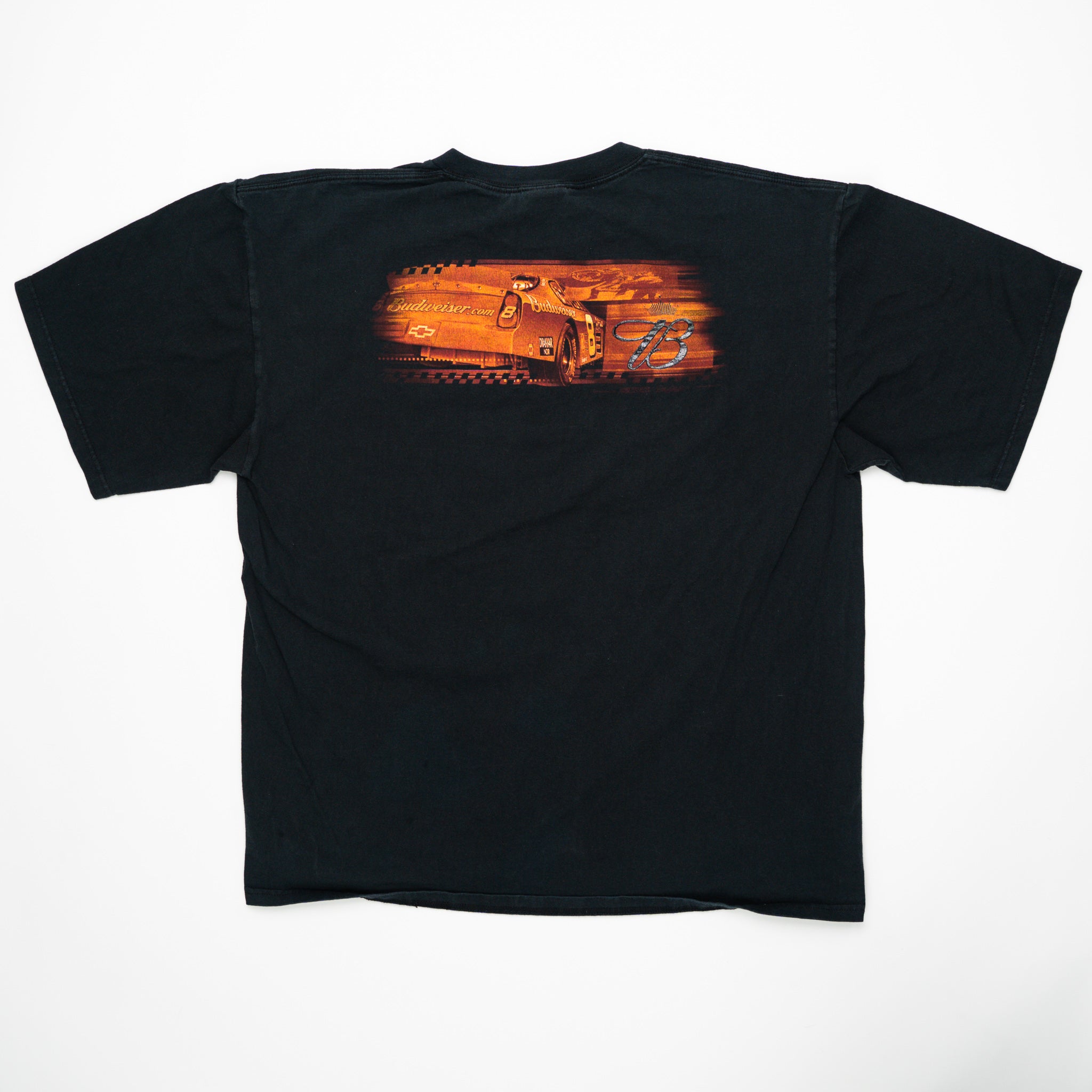 Vintage Black + Orange Dale Earnhardt Jr. Tee (L) | Rebalance Vintage.
