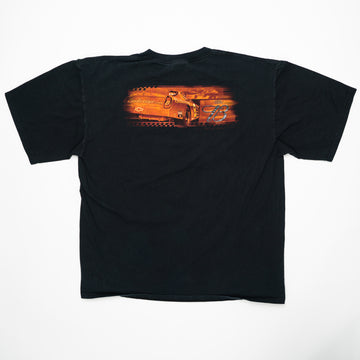 Vintage Black + Orange Dale Earnhardt Jr. Tee (L) | Rebalance Vintage.