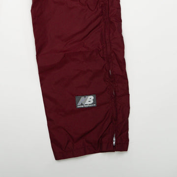 Vintage Maroon New Balance Windbreaker Pants (L) | Rebalance Vintage.