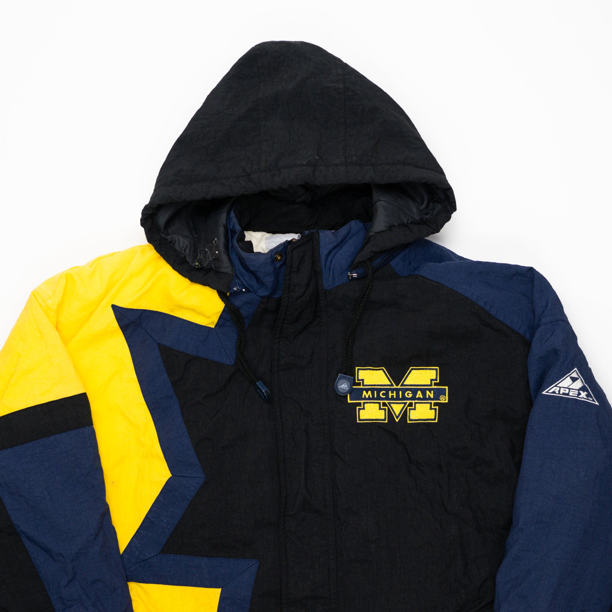 Vintage Michigan Wolverines Apex One Jacket (XL) | Rebalance Vintage.