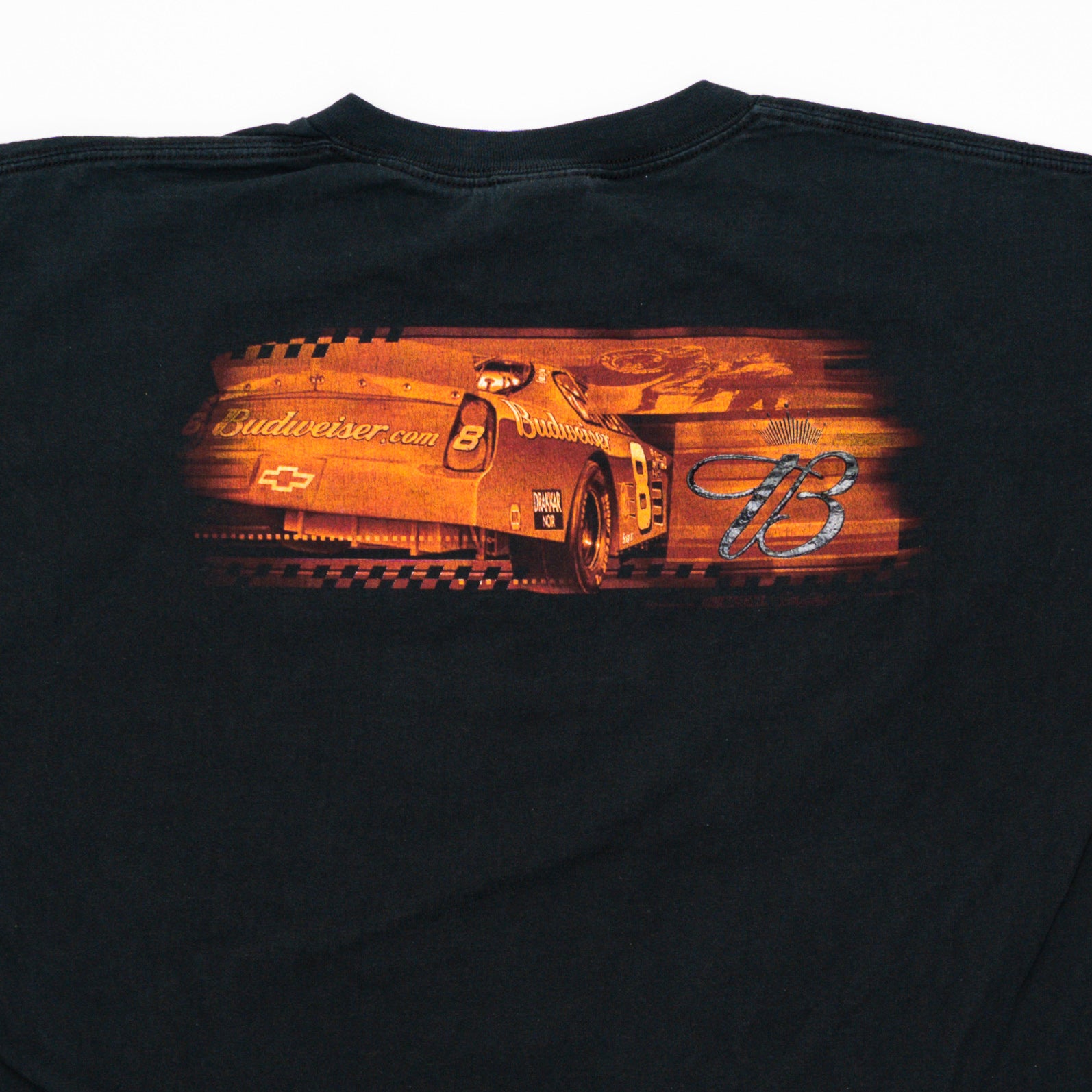 Vintage Black + Orange Dale Earnhardt Jr. Tee (L) | Rebalance Vintage.