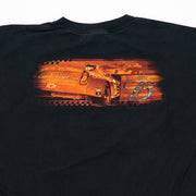 Vintage Black + Orange Dale Earnhardt Jr. Tee (L)