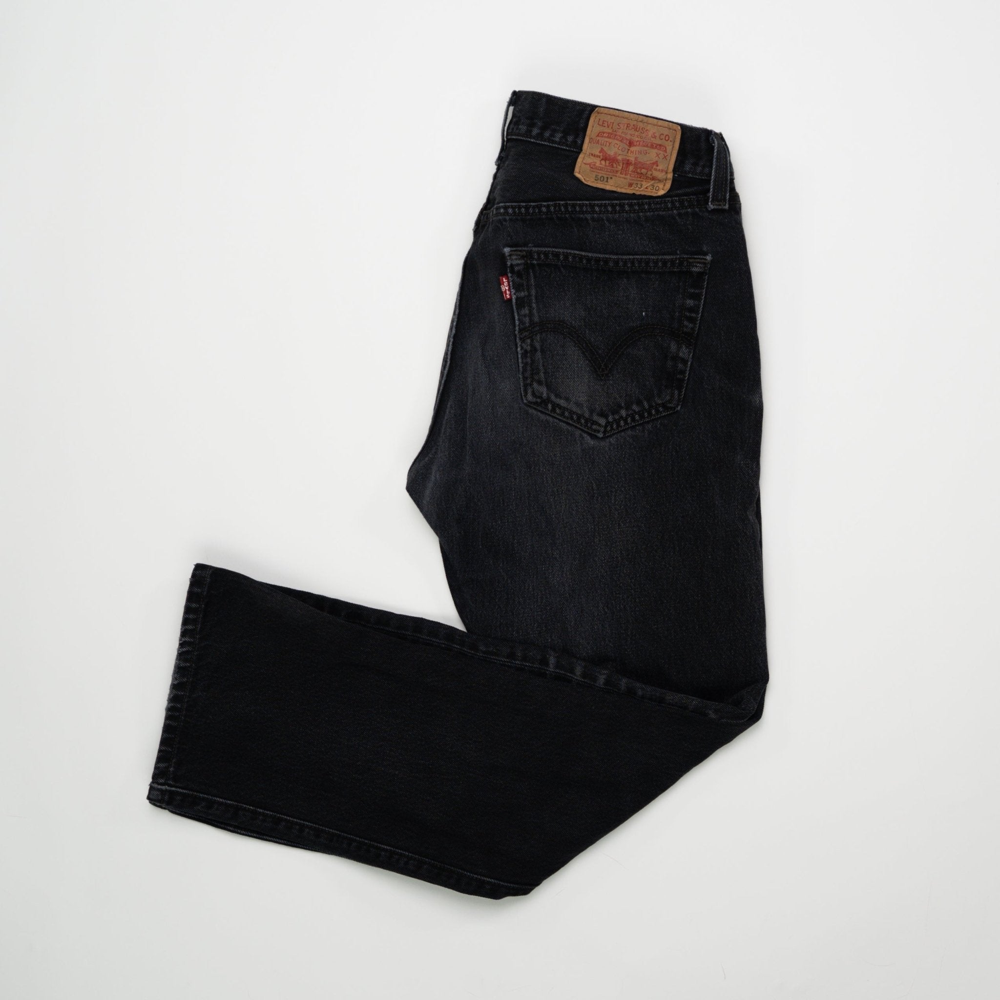 Vintage Black 501 Levi Jeans (33) | Rebalance Vintage.
