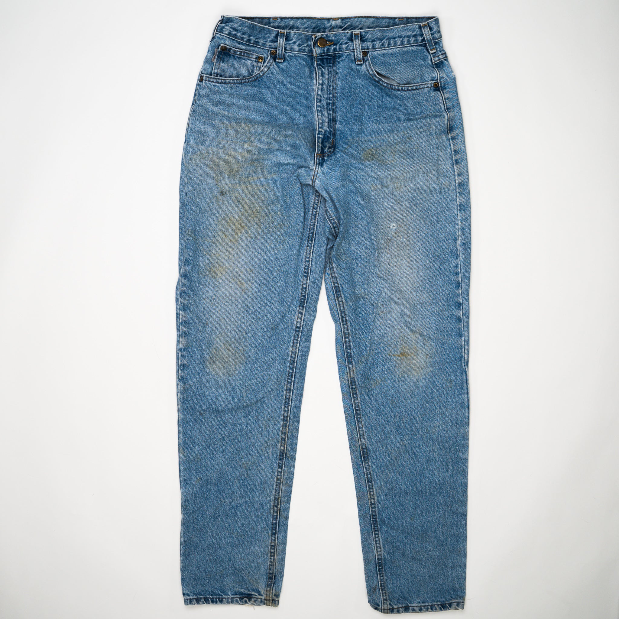 Vintage Blue Rugged Carhartt Jeans (34 x 34) | Rebalance Vintage.