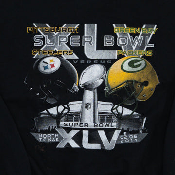 Steelers v. Packers Super Bowl XLV Crewneck (L) | Rebalance Vintage.