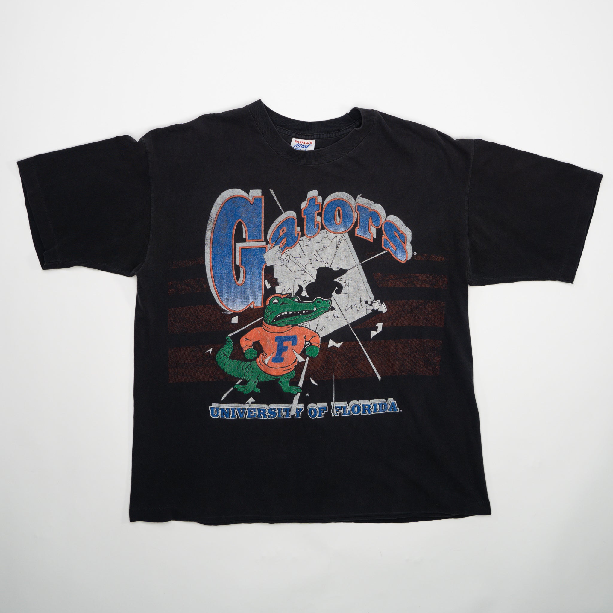 Vintage 90s Black University of Florida Gators Tee (L) | Rebalance Vintage.