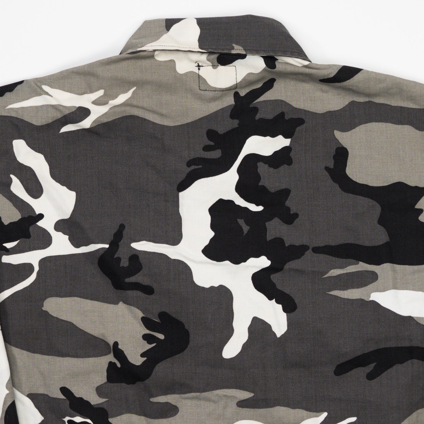 Vintage Grey + Black Camo Army Jacket (XL)