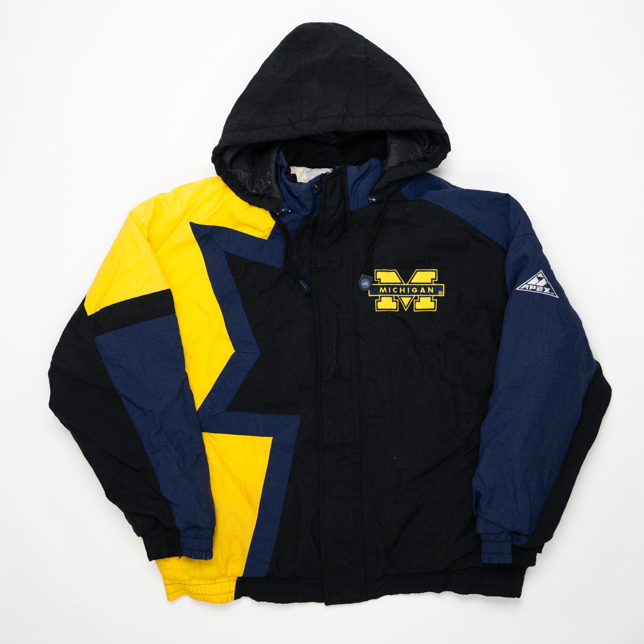 Vintage Michigan Wolverines Apex One Jacket (XL) | Rebalance Vintage.