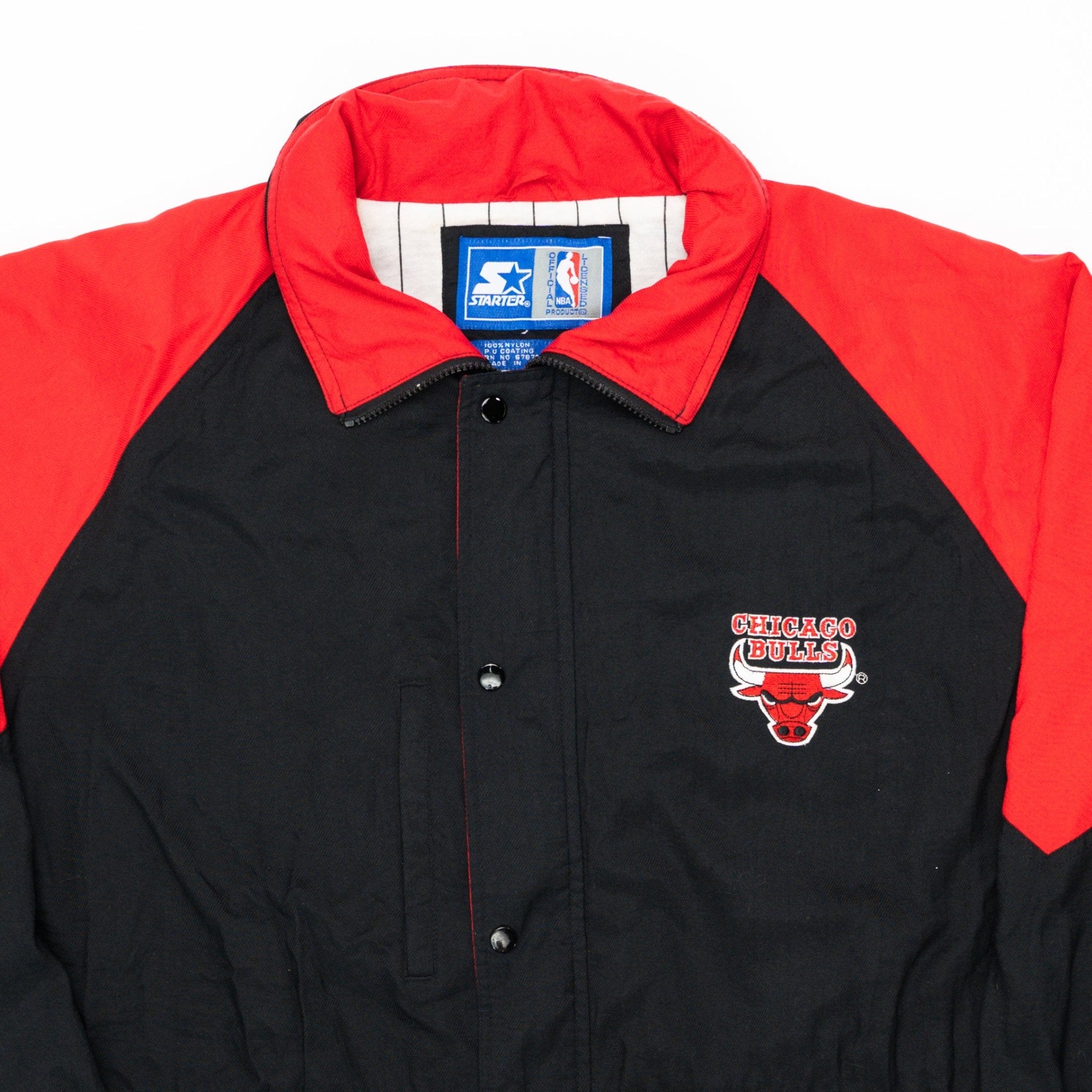 Vintage Rare 90s Chicago Bulls x Starter Jacket (M/L) | Rebalance Vintage.