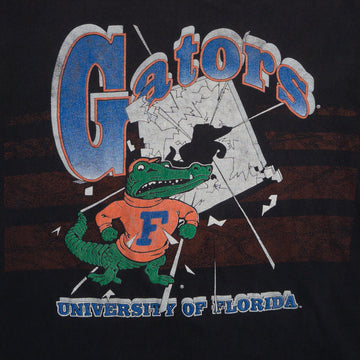 Vintage 90s Black University of Florida Gators Tee (L) | Rebalance Vintage.