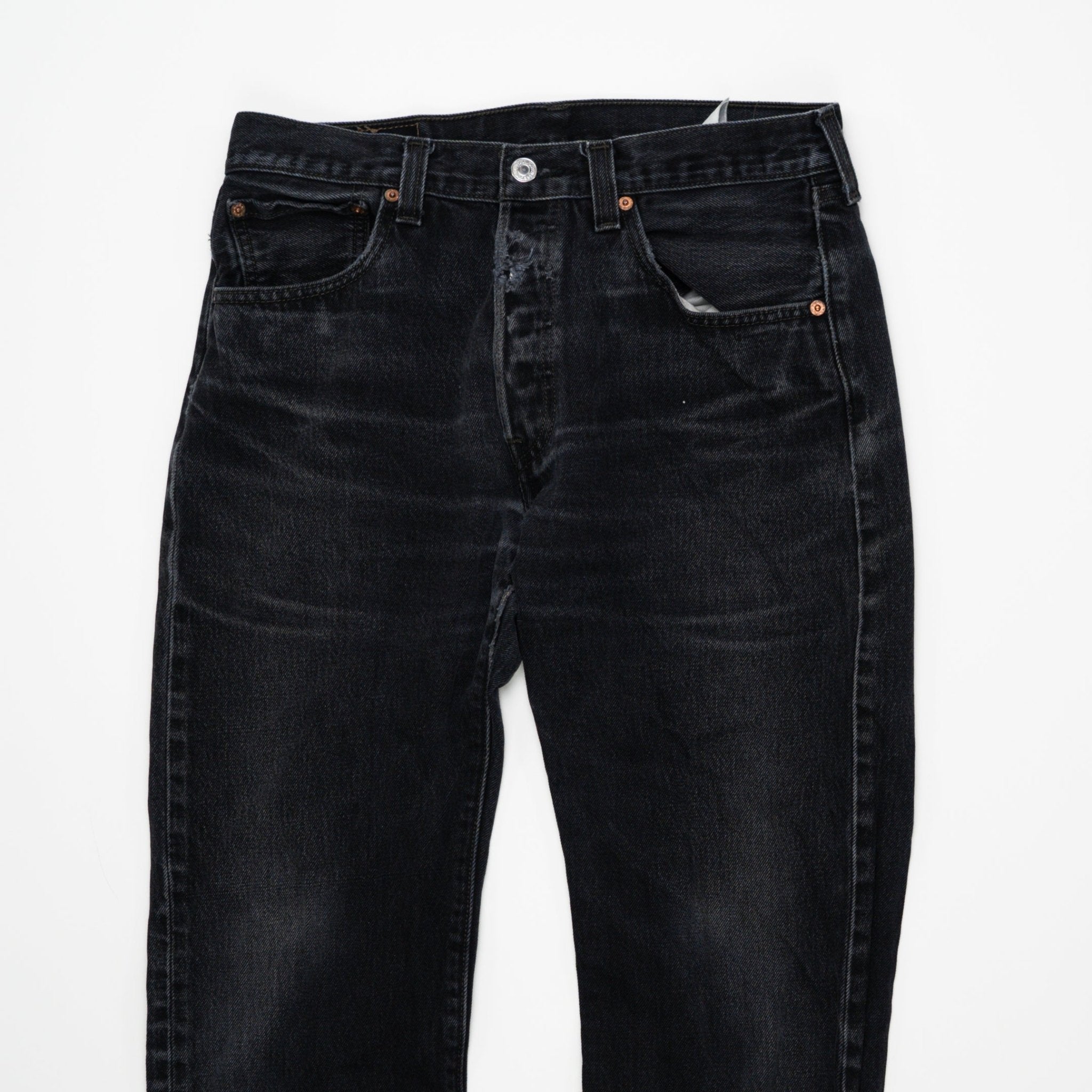 Vintage Black 501 Levi Jeans (33) | Rebalance Vintage.