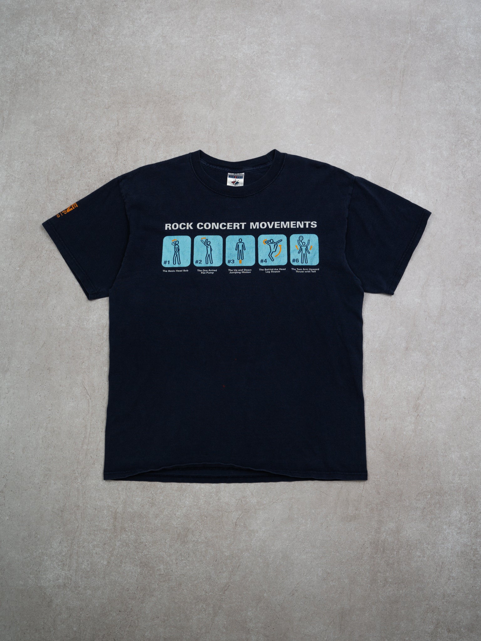 Vintage Blue Man Group Rock Concert Movement Tee (S)