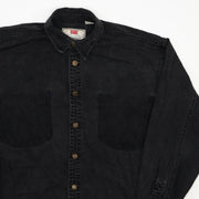 Vintage 90s Black Levi's Jean Button Up (M)