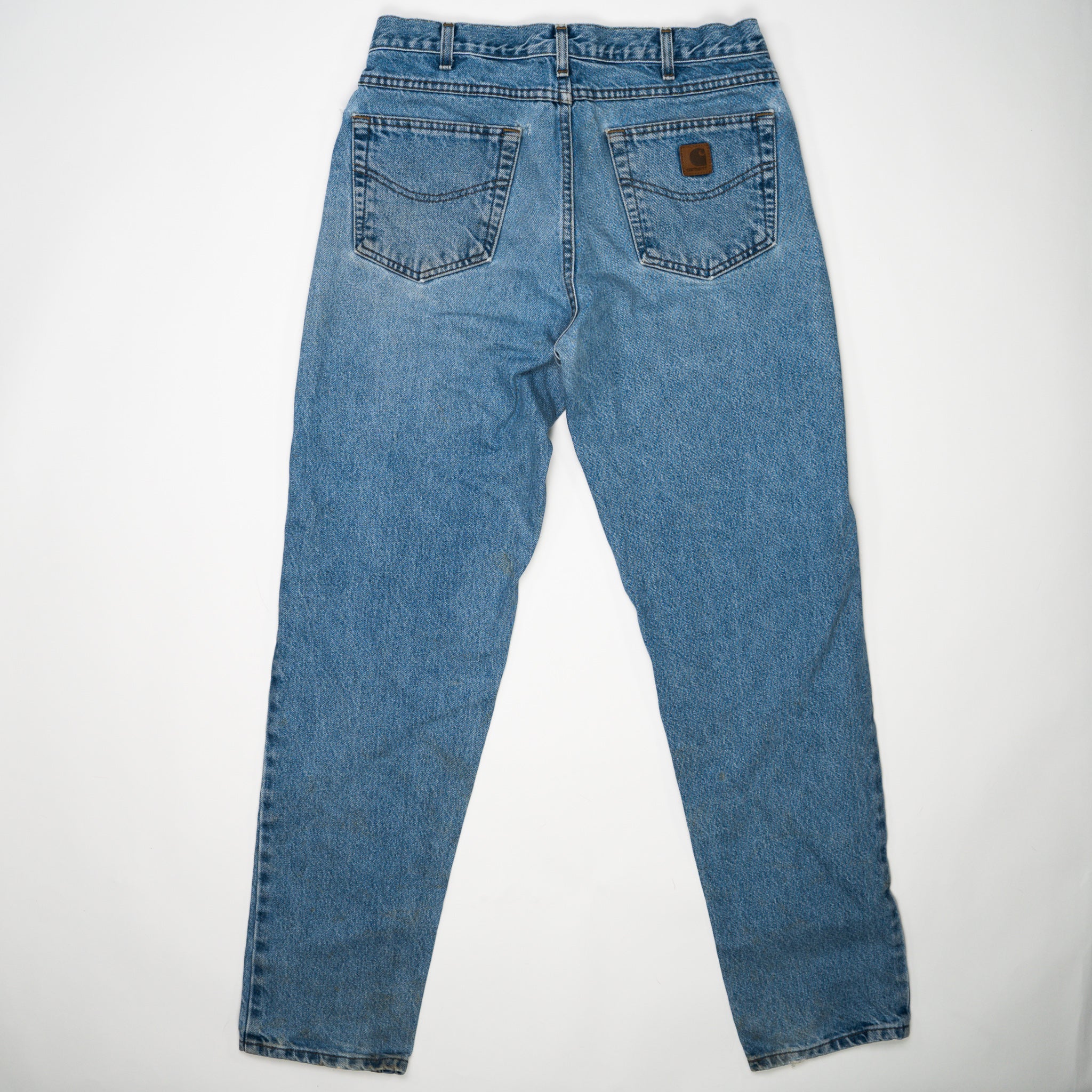 Vintage Blue Rugged Carhartt Jeans (34 x 34) | Rebalance Vintage.