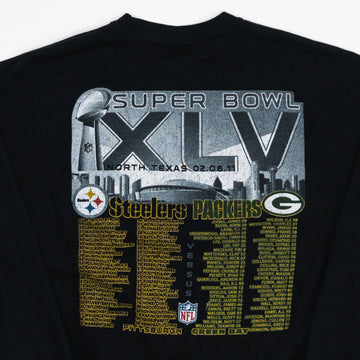 Steelers v. Packers Super Bowl XLV Crewneck (L) | Rebalance Vintage.