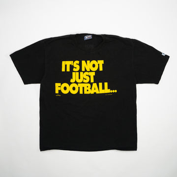 Vintage '95 Black 'Its Steelers Football x Lee Sports Tee (L) | Rebalance Vintage.