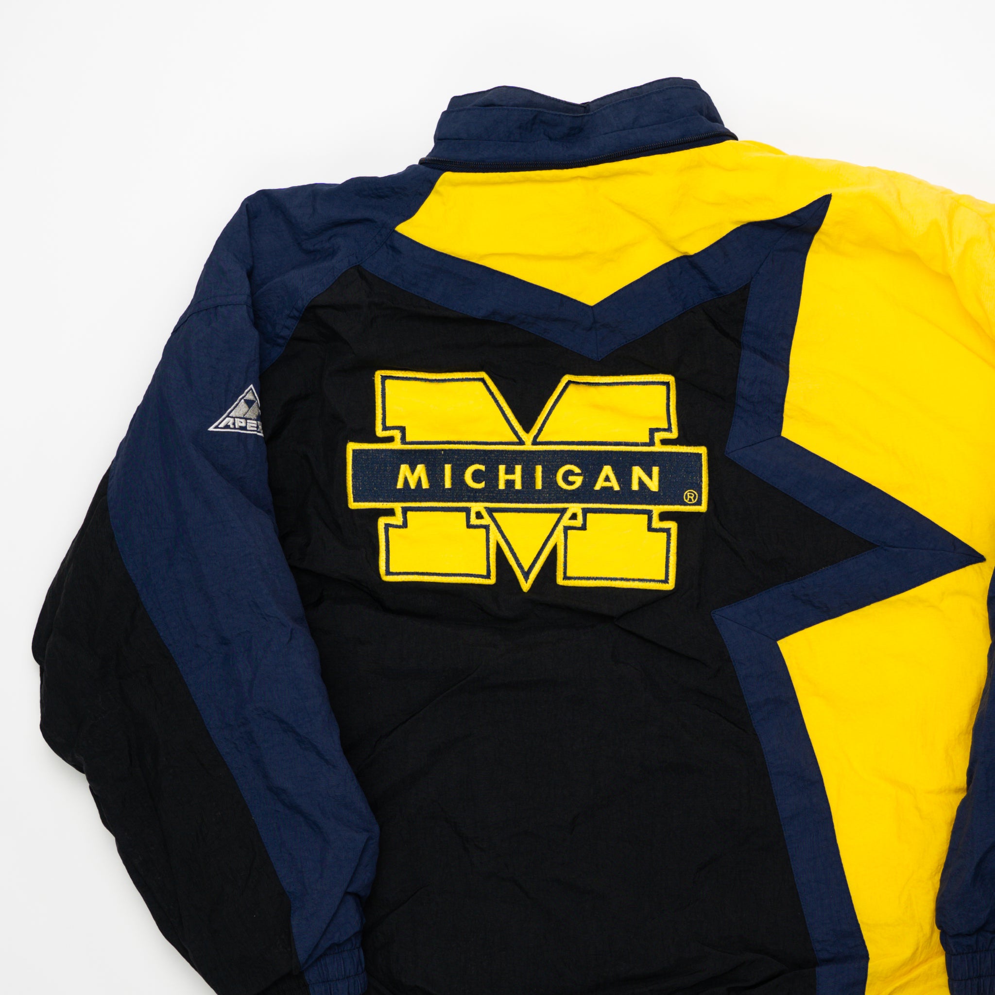 Vintage Michigan Wolverines Apex One Jacket (XL) | Rebalance Vintage.