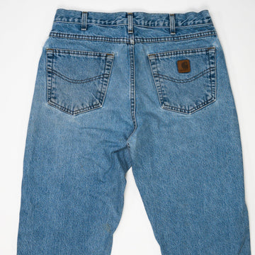 Vintage Blue Rugged Carhartt Jeans (34 x 34) | Rebalance Vintage.