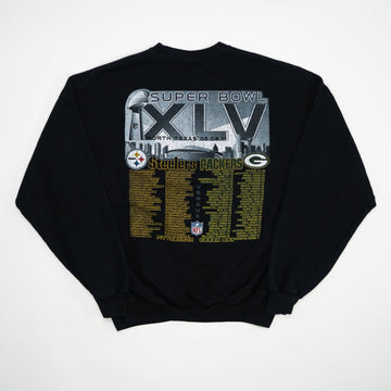 Steelers v. Packers Super Bowl XLV Crewneck (L) | Rebalance Vintage.