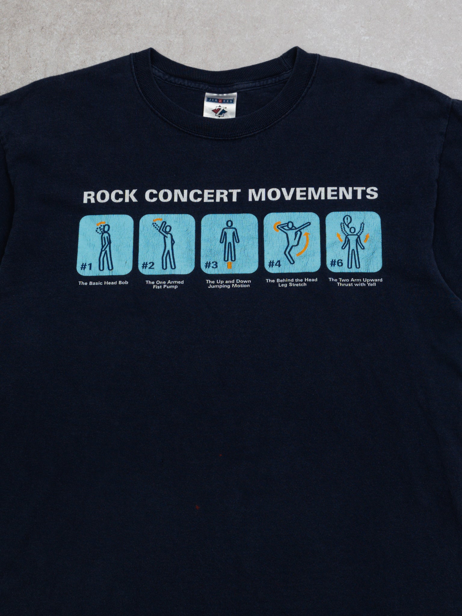 Vintage Blue Man Group Rock Concert Movement Tee (S)