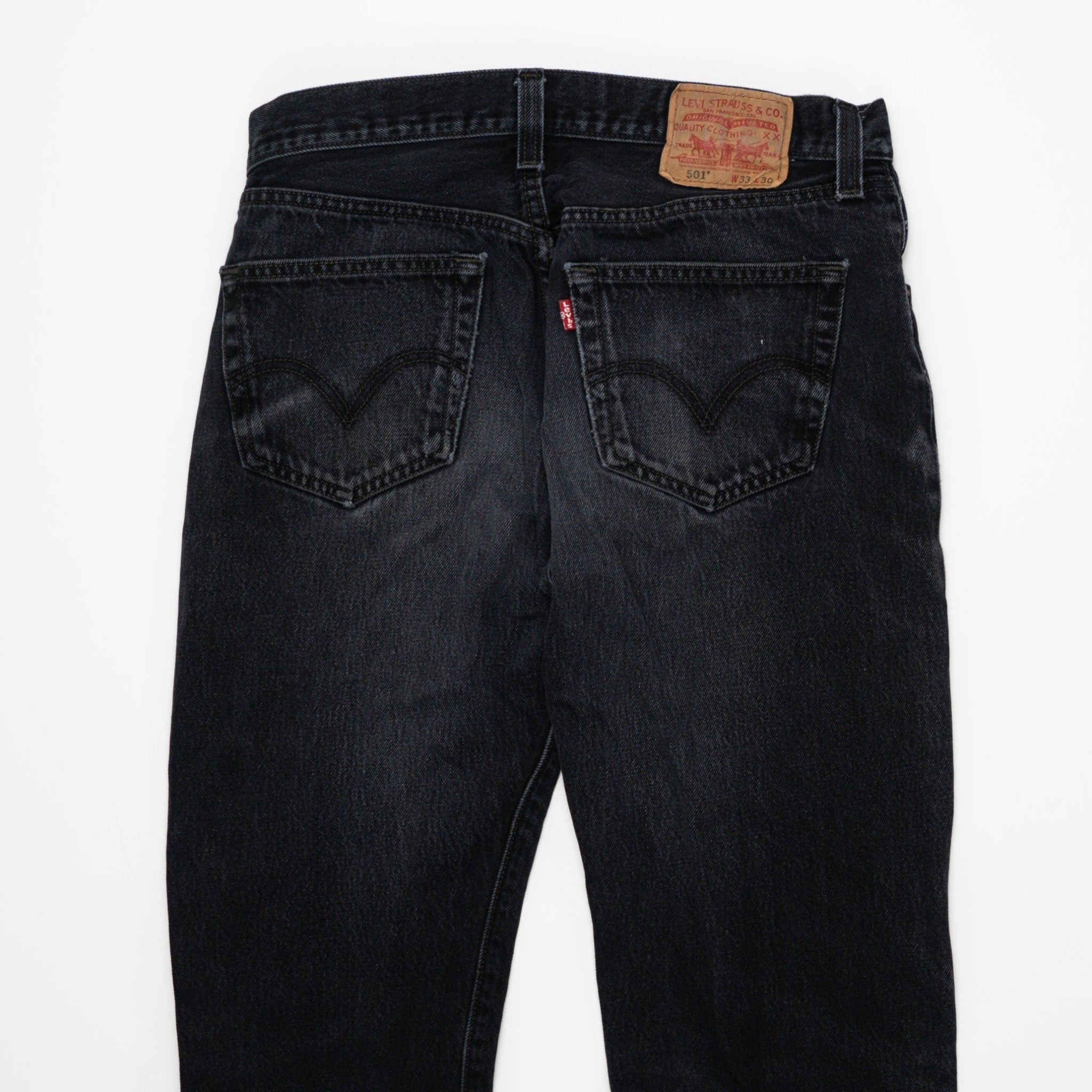 Vintage Black 501 Levi Jeans (33) | Rebalance Vintage.