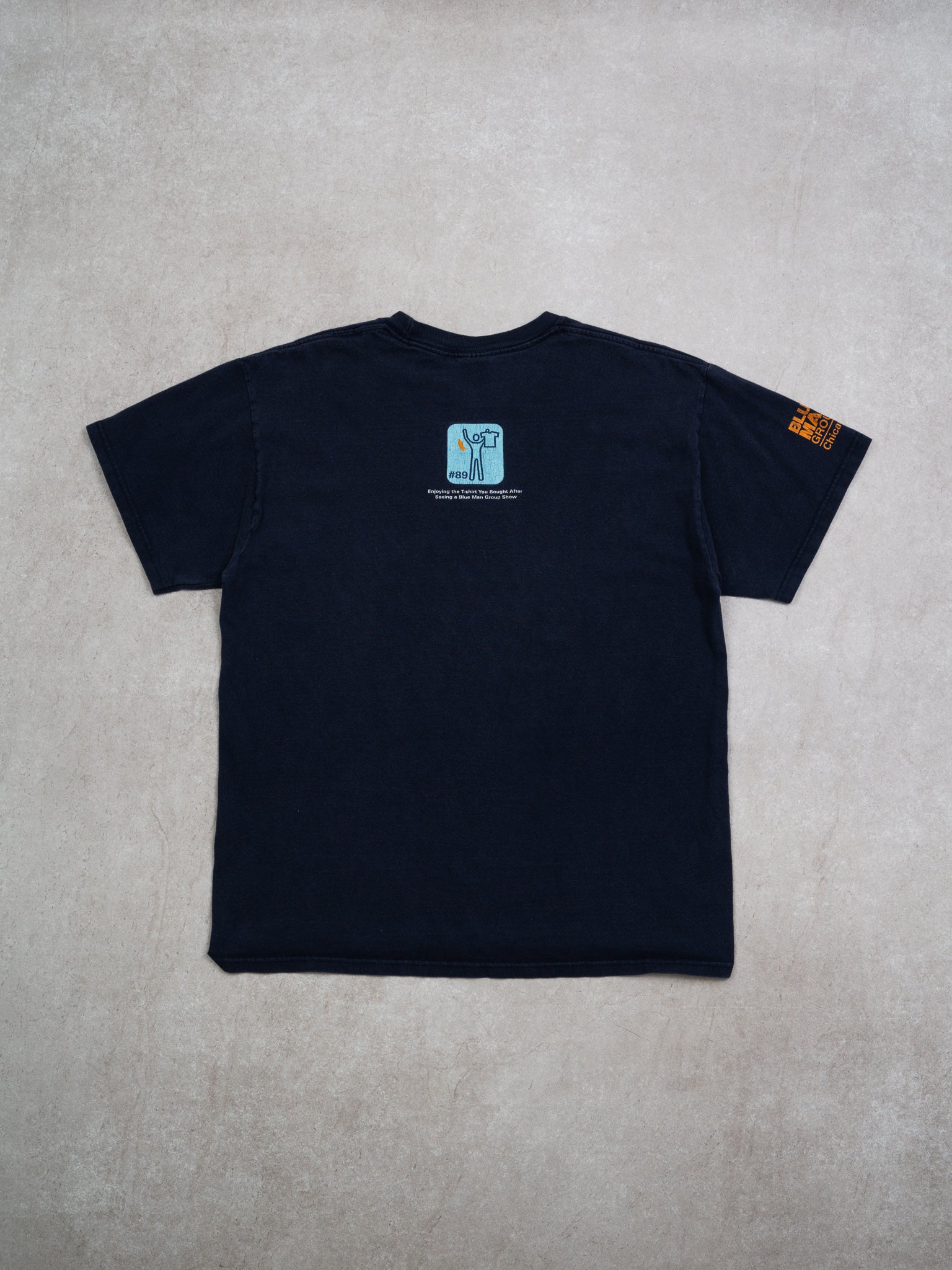 Vintage Blue Man Group Rock Concert Movement Tee (S)