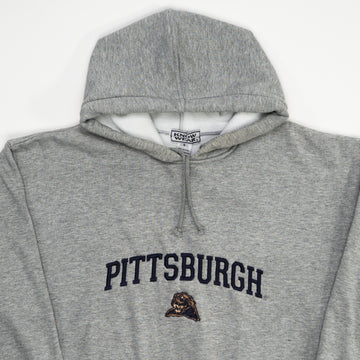 Vintage Grey Pittsburgh Panthers Hoodie (L) | Rebalance Vintage.