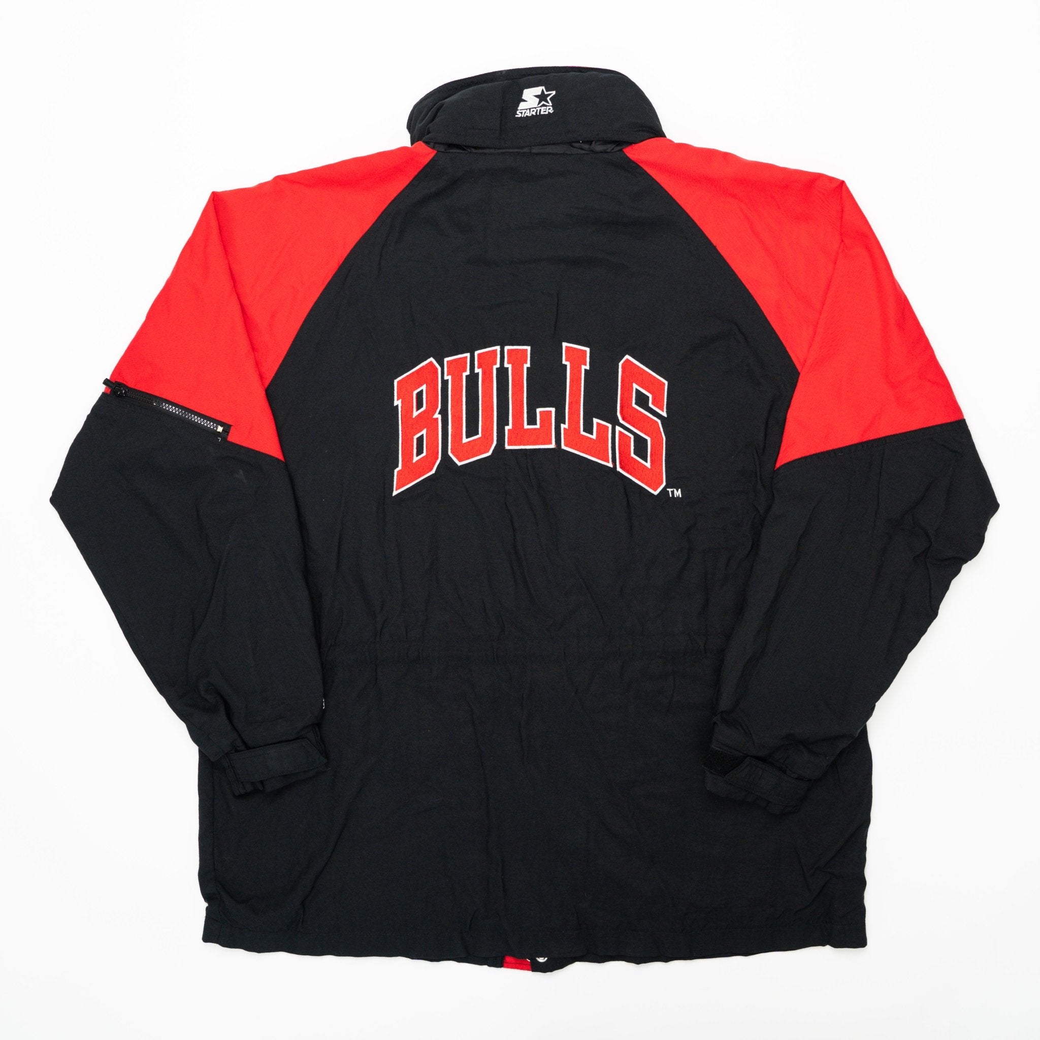 Vintage Rare 90s Chicago Bulls x Starter Jacket (M/L) | Rebalance Vintage.