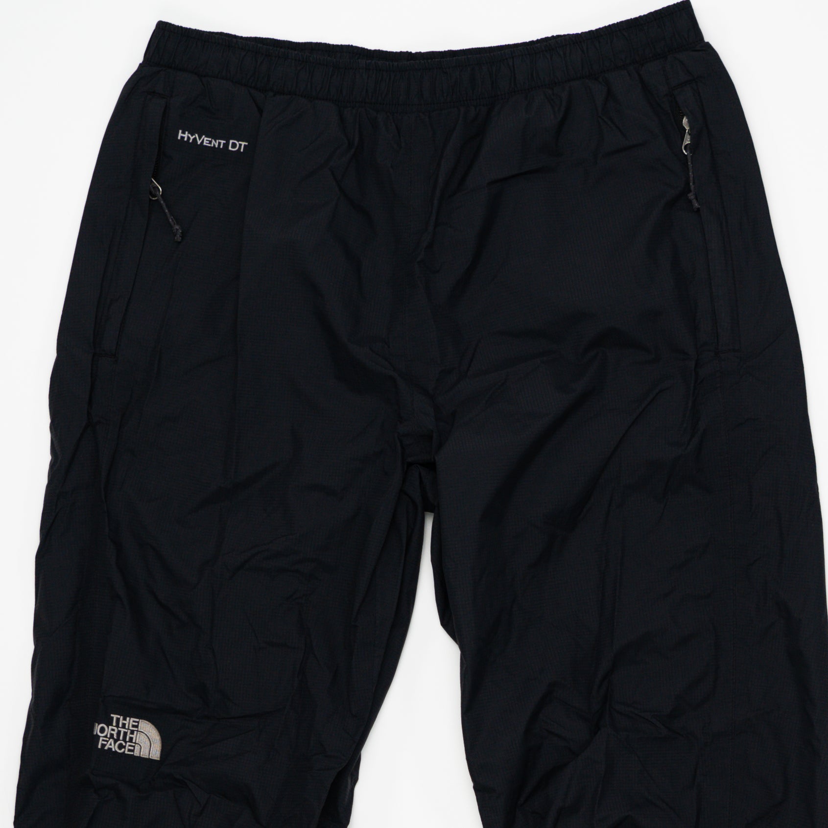 Vintage Black North Face Windbreaker Pants (M) | Rebalance Vintage.