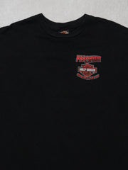 Vintage Black Harley Davidson Syracuse NY Tee (L)