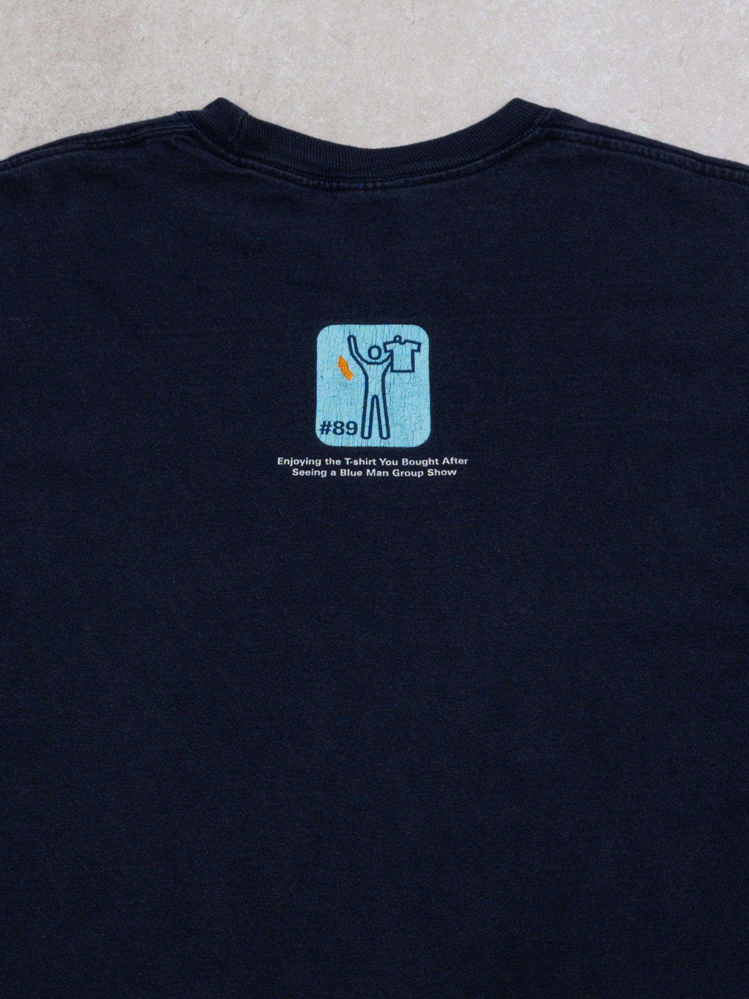 Vintage Blue Man Group Rock Concert Movement Tee (S)