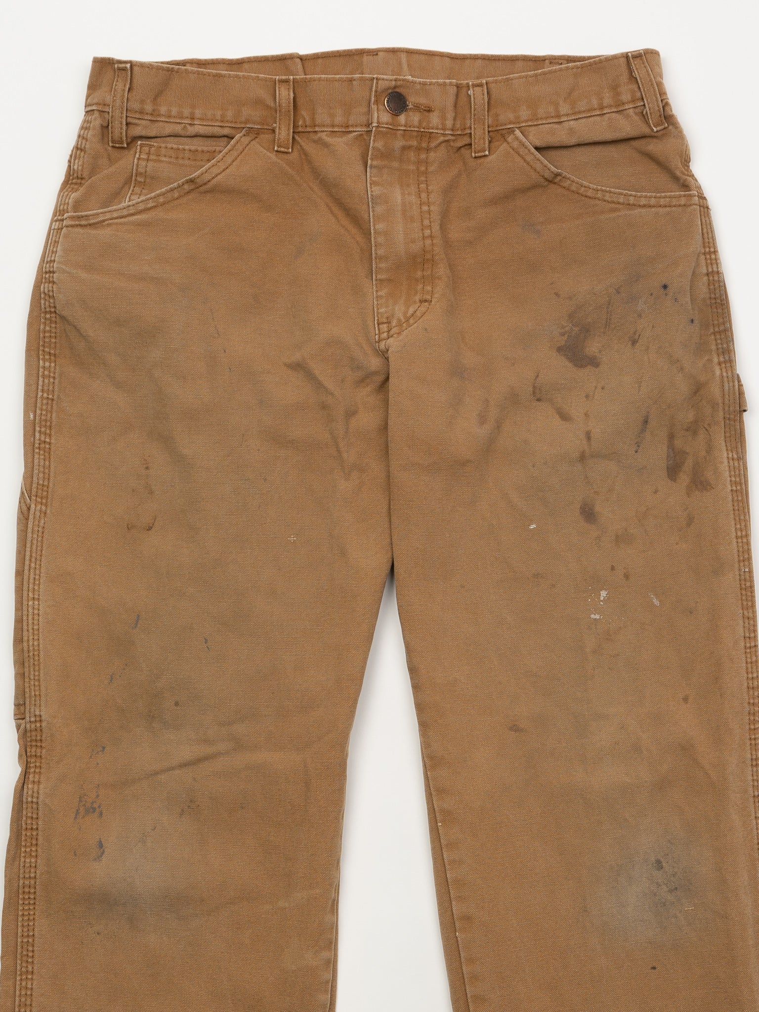 Vintage Camel Paint Splashed Dickies Cargo Pants (32 x 30)