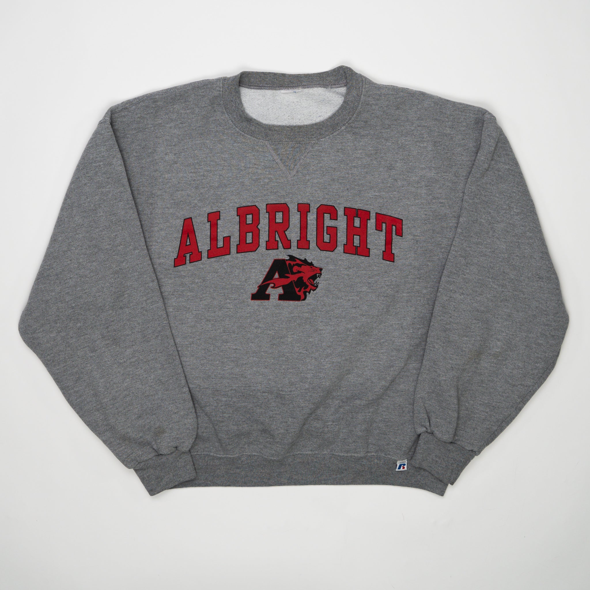 Vintage Grey Albright Russell Athletic Crewneck (M/L) | Rebalance Vintage.